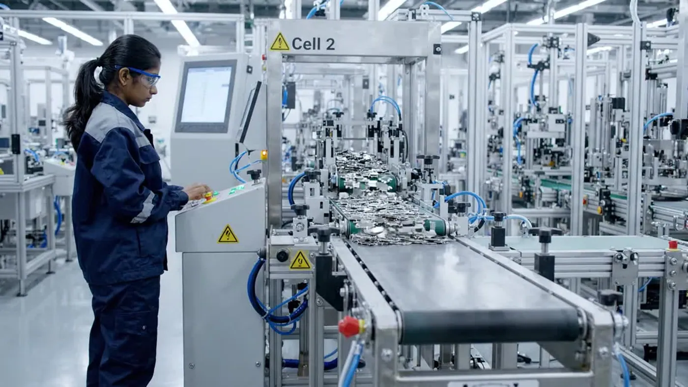 AI manufacturing line cycle and process flow analytics