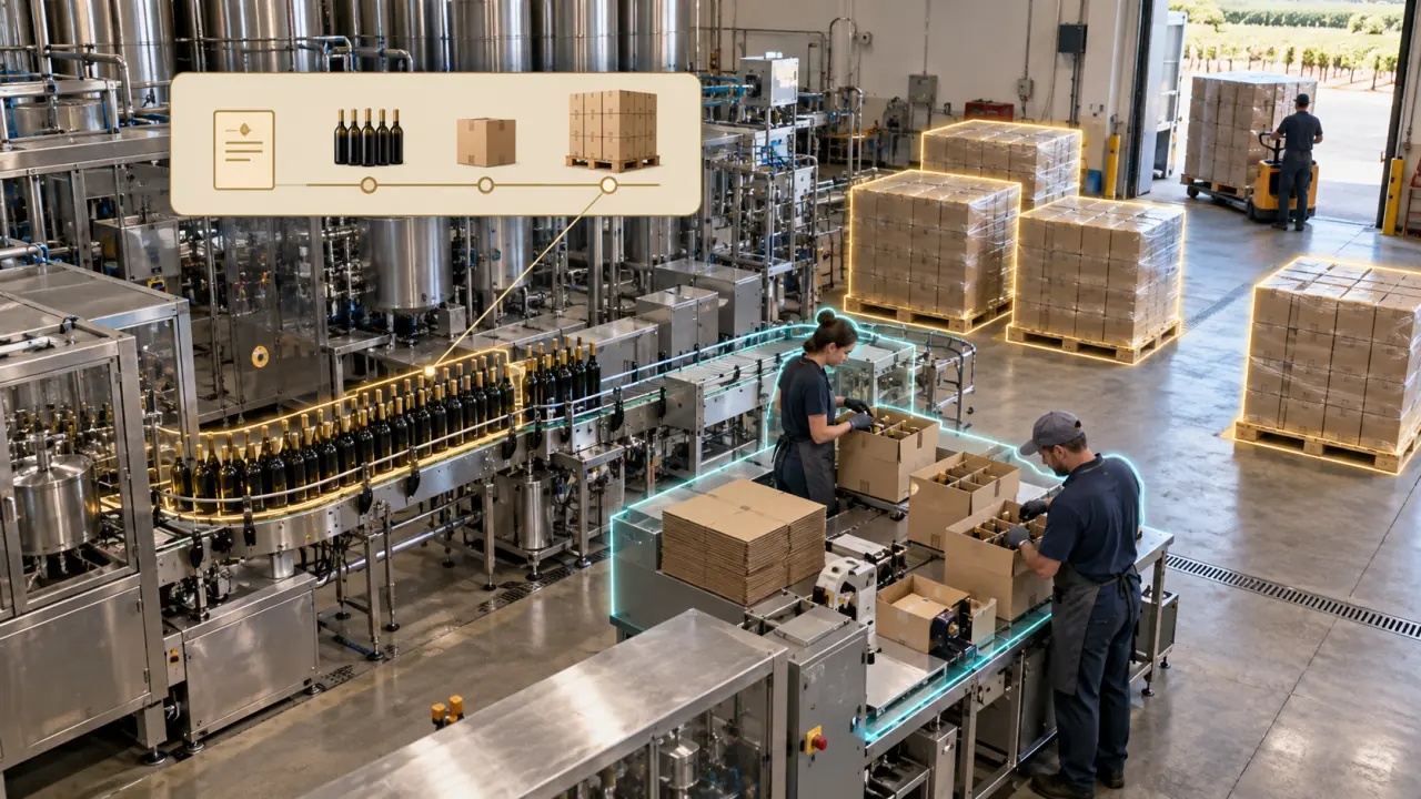 Wine production visibility